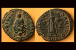 Antioch, Anonymous City Issue; Tyche, River God and Apollo